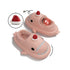 Sharkicks Basic - Winter Santa Heel-covered Shark Slippers